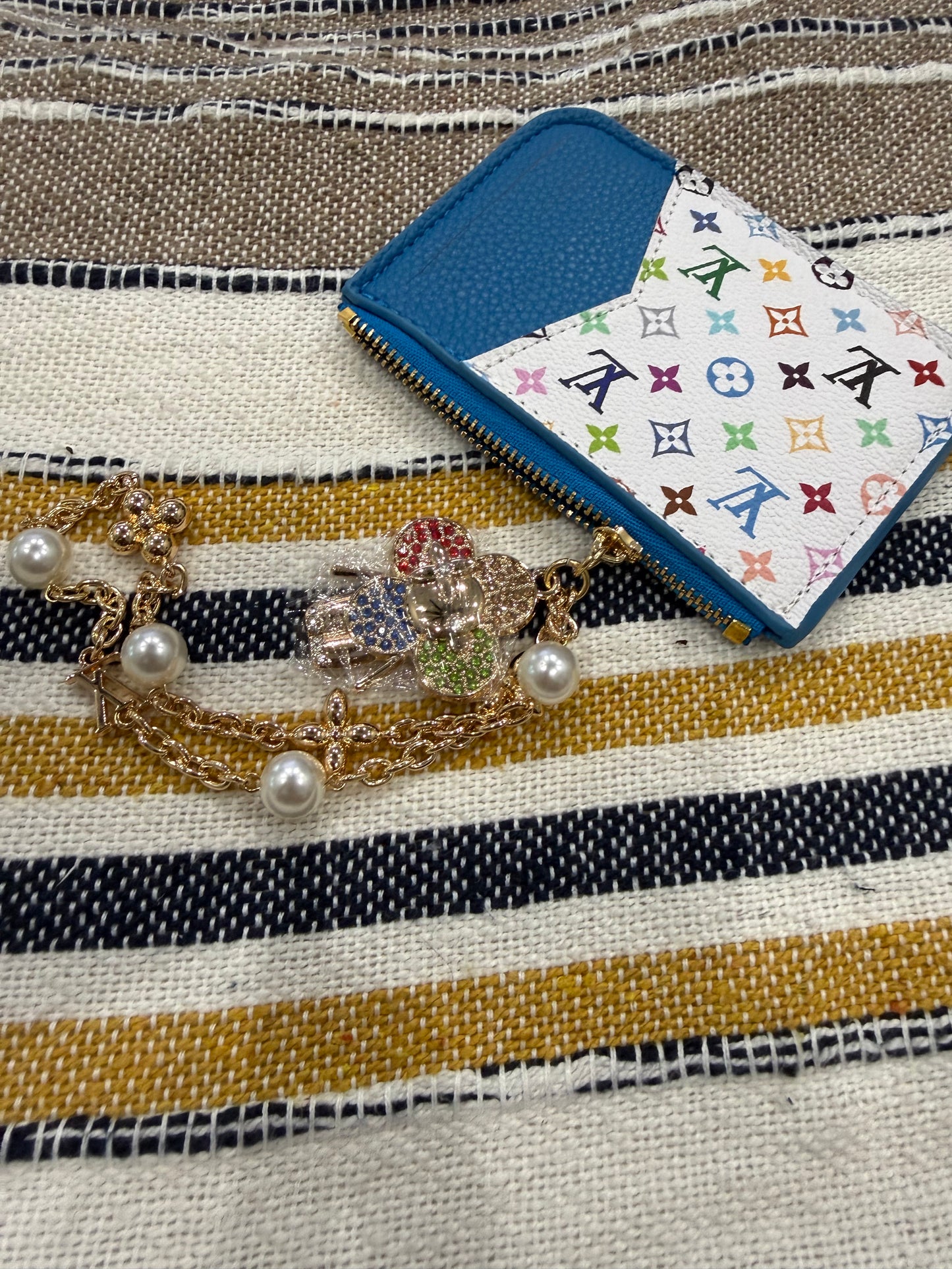 Key Ring and Wristlet Card Holder